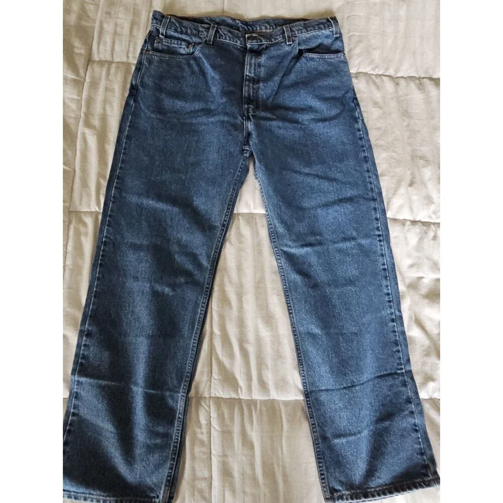 NWT 1998 Levi's Men's 505 Regular Fit Jeans Blue 40x30 New Old Stock VTG
